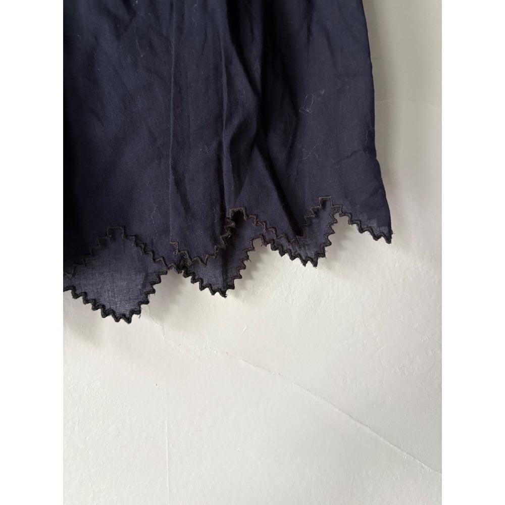 Zadig & Voltaire Tiara Voile Embroidered Top Navy XS - Picture 6 of 11